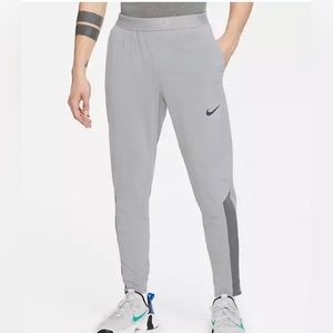 Nike Gray Sweatpants with Black Accents